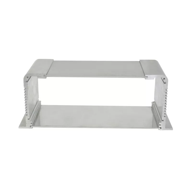 73,5 mm ekstruderet aluminium industrielektronik chassis